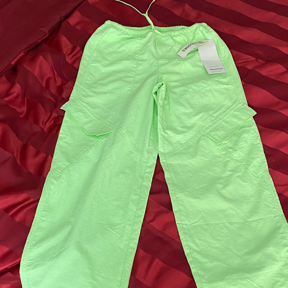 No Boundaries Lime Green Kids Pants